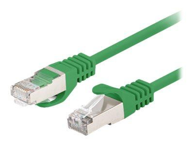PATCHCORD KAT.6 FTP 0.5M ZIELONY FLUKE PASSED LANBERG 10-PACK
