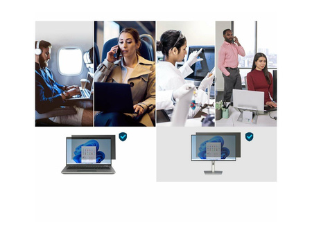 KENSINGTON 626464 Kensington filtr prywatyzujący 2 Way Removable 14.1 Wide 16:9