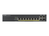 ZYXEL GS1920-8HPV2-EU0101F Zyxel GS1920-8HPv2 8 port GbE Smart Managed PoE Switch 2x GbE combo (RJ45/SFP)