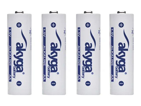 AKYGA Alkaline battery AKY2069 AA LR6 Zn-MnO2 1.5V/3050mAh 4pcs/shrink