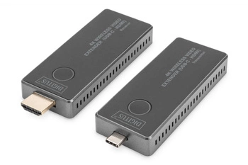 Przedłużacz/Extender USB-C - HDMI bezprzewodowy 30m UHD 4K30Hz audio (zestaw)