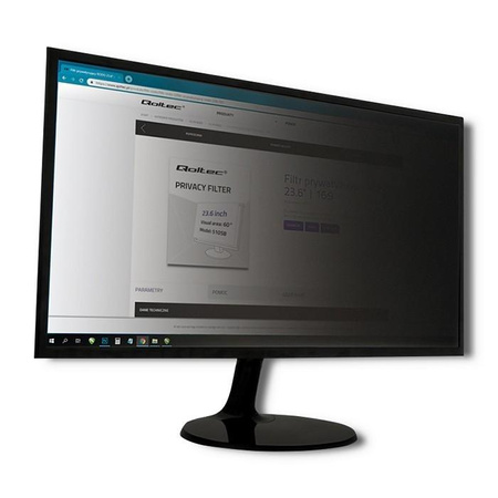 QOLTEC 51052 Qoltec Filtr prywatyzujący RODO 15.6 16:9