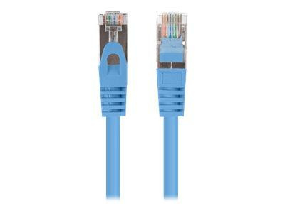 PATCHCORD KAT.6 FTP 0.5M NIEBIESKI FLUKE PASSED LANBERG 10-PACK