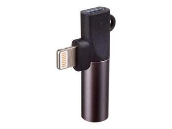 AKYGA Adapter AK-AD-63 Lightning m / Lightning f / Jack 3.5 mm