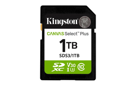 Karta pamięci SD 1TB Canvas Select Plus Gen3 150MB/s