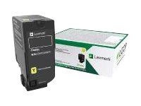 LEXMARK 73B20Y0 Toner Lexmark 73B20Y yellow zwrotny 15 000 str. CS827de / CX827de