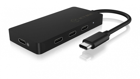 Hub IB-HUB1429-CPD 4x TYPE-C HUB USB, 3x TYPE-C, 1x TYPE-C  PD do 100 Watt 