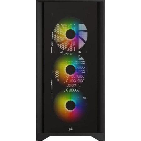 CORSAIR iCUE 4000X RGB Tempered Glass Mid-Tower Black case