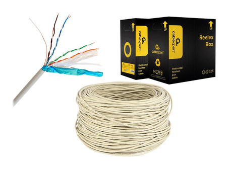 GEMBIRD kabel drut FTP kat 6 305m CCA