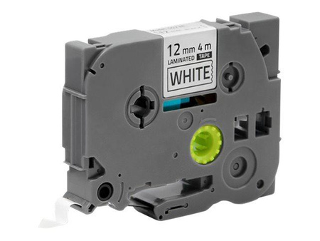 QOLTEC Tape for BROTHER TZe-231 12mm x 4m White / Black overprint