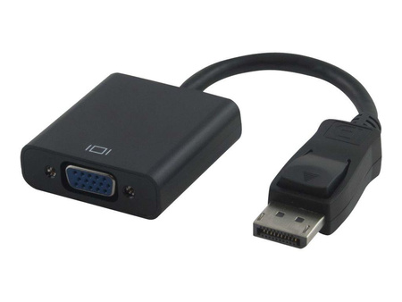 AKYGA Konwerter adapter z kablem AK-AD-36 DisplayPort m / VGA f 15cm