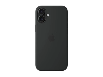 APPLE iPhone 16 Plus Silicone Case with MagSafe - Black