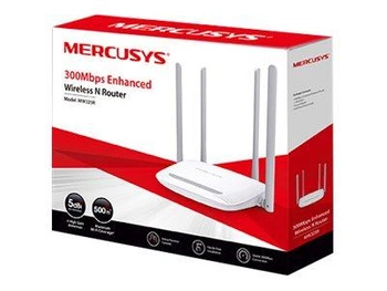 TP-LINK MERCUSYS MW325R Wireless 802.11n/300Mbps 3xLAN 1xWAN 4 antennas 2T2R Qualcomm (P)