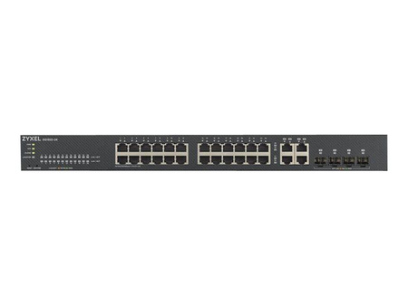 ZYXEL GS1920-24V2-EU0101F Zyxel GS1920-24v2 24-port GbE Smart Managed Switch 4x GbE combo (RJ45/SFP) ports