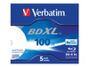 VERBATIM 43789 Verbatim BluRay BD-R XL jewel case 5 100GB 4x do nadruku