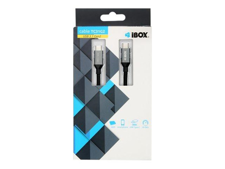 IBOX IKUMTC31G2 KABEL I-BOX USB 3.1 Gen.2 CABLE 10 Gb/s 1m