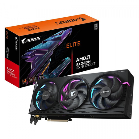 GIGABYTE AORUS Radeon RX 9070 XT ELITE 16GB GDDR6 2xDP 2xHDMI