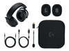 LOGITECH G Pro X 2 Headset full size Bluetooth / LIGHTSPEED wireless wired 3.5 mm jack noise isolating magenta