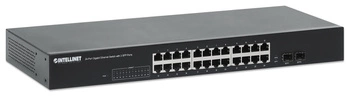 Switch niezarządzalny Intellinet 24x 10/100/1000 Mbps + 2x SFP