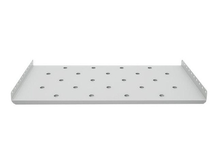 QOLTEC 54502 Półka do szafy RACK stała 490x250 Szara