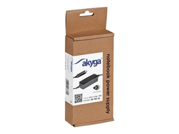 AKYGA Zasilacz samochodowy do notebooka AK-ND-36 19V / 4.74A 90W 5.5 x 2.5 mm ASUS / TOSHIBA 1.2m