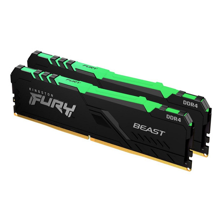 64GB DDR4-3000MHZ CL16 DIMM/(KIT OF 2) FURY BEAST RGB