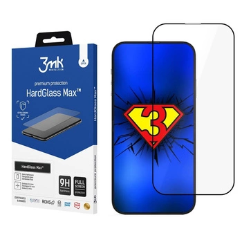 Szkło hartowane do Apple iPhone 14 - 3mk HardGlass Max™
