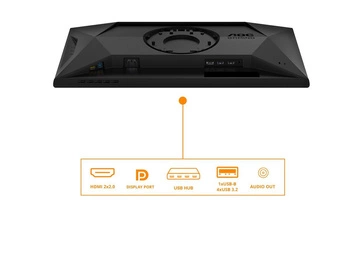 AOC 25G4SXU 24.5inch Fast IPS FHD 310Hz 0.3ms 400cd/m2 HDMI 2.0 DP1.4 HUB USB