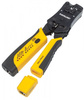 Zaciskarka wtyków RJ411/RJ12/RJ22/RJ45 z testerem okablowania