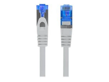 LANBERG Patchcord Cat.6A S/FTP LSZH CCA 0.25m grey