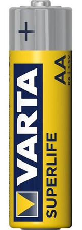 Zestaw baterii cynkowo-węglowe VARTA Superlife R6 AA (Zn-C; x 4)