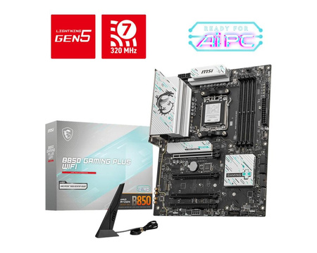 Płyta główna B850 GAMING PLUS WIFI A M5 4DDR5 ATX 