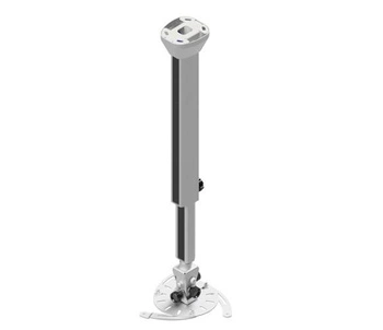 Uchwyt sufitowy do projektora PMV200W Biały, regulacja 65-100 cm