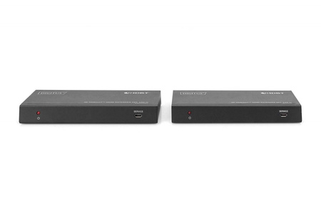 Przedłużacz / Extender HDMI HDBaseT 150m kat.5e/6/74K 60Hz PoC (Power over Cable) IR audio (zestaw)