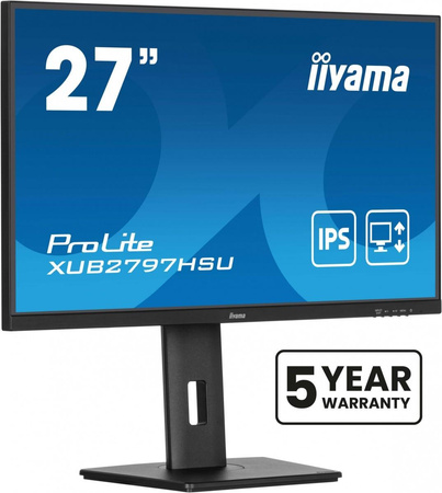 Monitor 27 cali XUB2797HSU-B2 IPS,FHD,HAS,300cd,(5y) 
