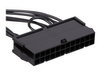 AKYGA Adapter z kablem AK-CA-76 P1 20+4 pin f / Lenovo 10pin m 10cm