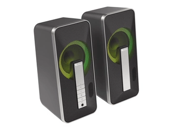 NATEC Genesis computer speakers 2.0 Helium 100BT RGB USB