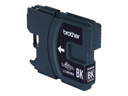 BROTHER LC980BK Tusz Brother LC980BK black 300str DCP145C / DCP165C / MFC250C / MFC290C