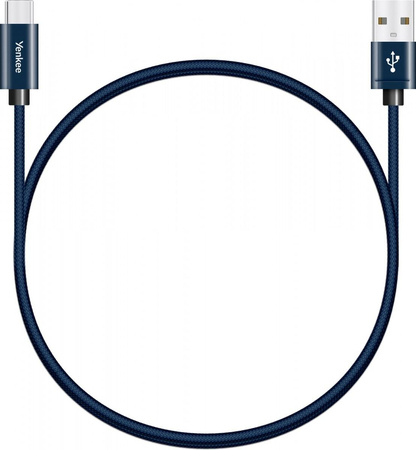 Kabel USB A 2.0 / USB C transfer danych 480Mb/s /3A 