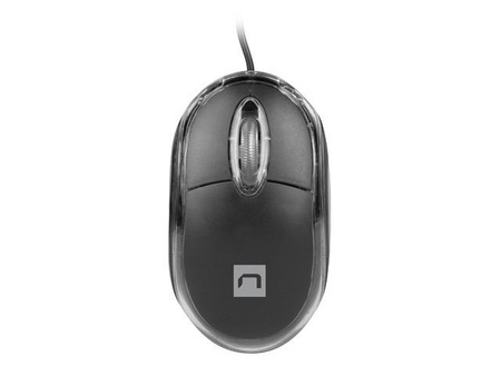 Mysz Vireo 2 1000 DPI optyczna USB Czarna 