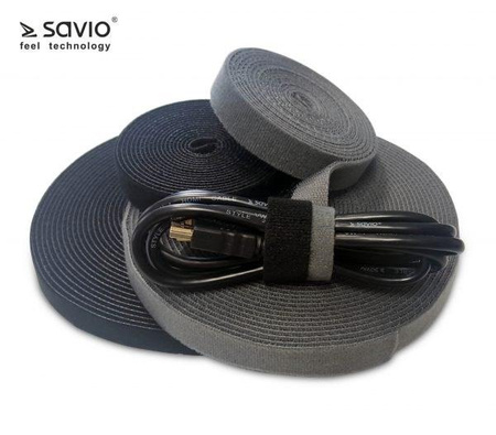 Organizer na kable SAVIO OC-01/B