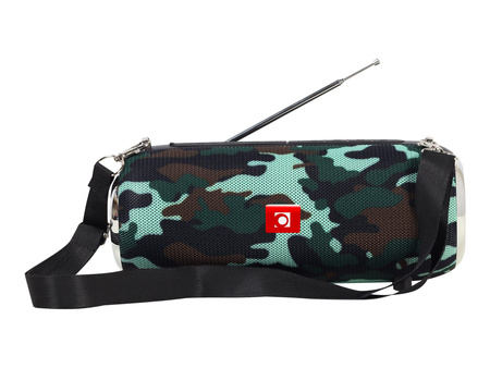 GEMBIRD SPK-BT-17-CM Portable Bluetooth speaker with antenna Camo
