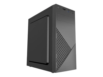 GEMBIRD obudowa ATX Fornax 170 2x USB 2.0 + 1x USB 3.0 + 1x USB Typ-C czytnik kart czarna