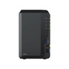 NAS Synology DS223; Tower; 2x (3.5" SATA HDD)/2.5" HDD SSD); Realtek RTD1619B;,2GB DDR4, 1x 1GbE RJ-45