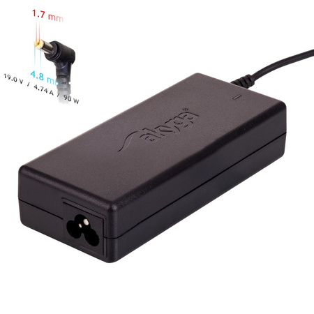 AKYGA Zasilacz do notebooka AK-ND-08 19V / 4.74A 90W 4.8 x 1.7 mm HP 1.2m