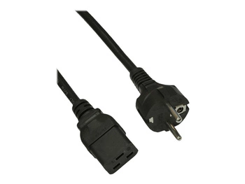 AKYGA Kabel zasilający serwerowy AK-UP-01 IEC C19 CEE 7/7 250V/50Hz 1.8m