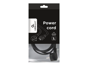 GEMBIRD PC-186-ML12-3M Gembird kabel zasilający do notebooka koniczynka C5 (3 pin) VDE 3m