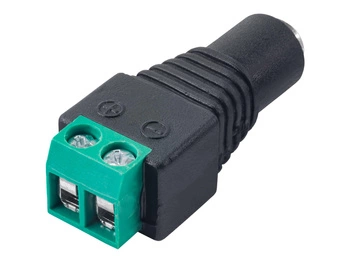 AKYGA Konektor skręcany AK-SC-17 5.5 x 2.1 mm f UTP CCTV