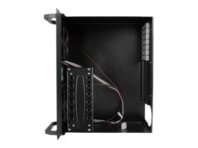 LANBERG rackmount server chassis ATX 350/10 19/4U