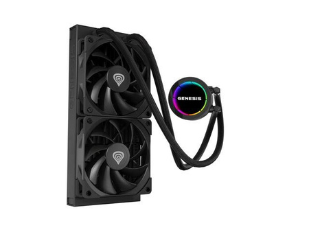 Chłodzenie wodne HYDRIA GENESIS 240 czarne